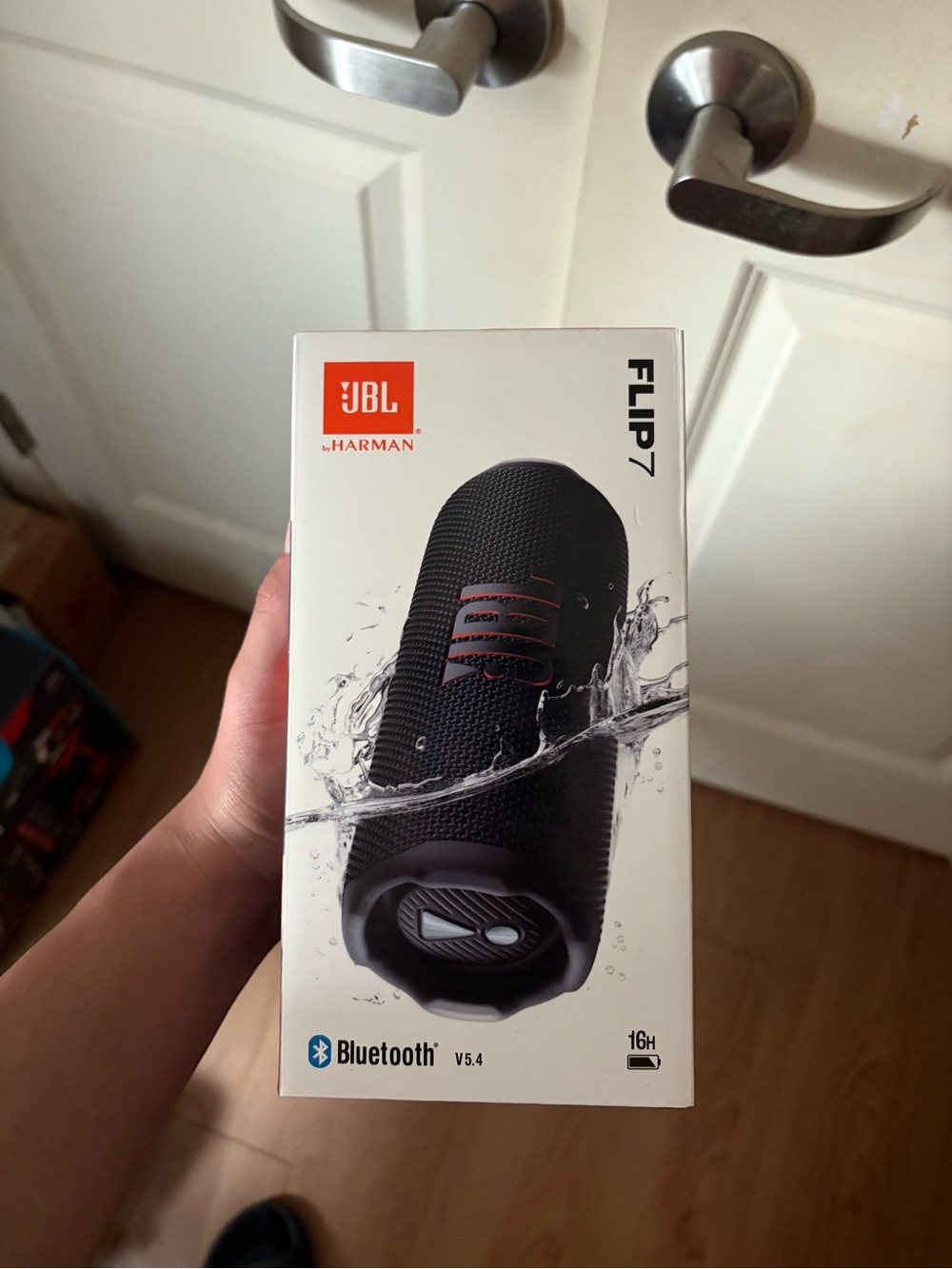 JBL Flip7 Portable Bluetooth Speaker - Black